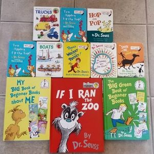 Dr Seuss Books " If I Ran The Zoo " etc